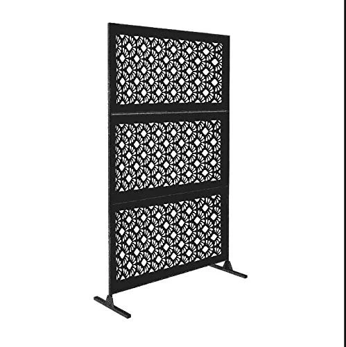 Custom Laser Cut Metal Room Divider