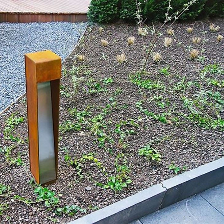 Rusty Steel Bollards best